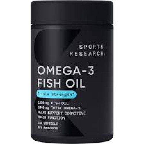 Omega-3 Fish Oil Triple Strength Softgels